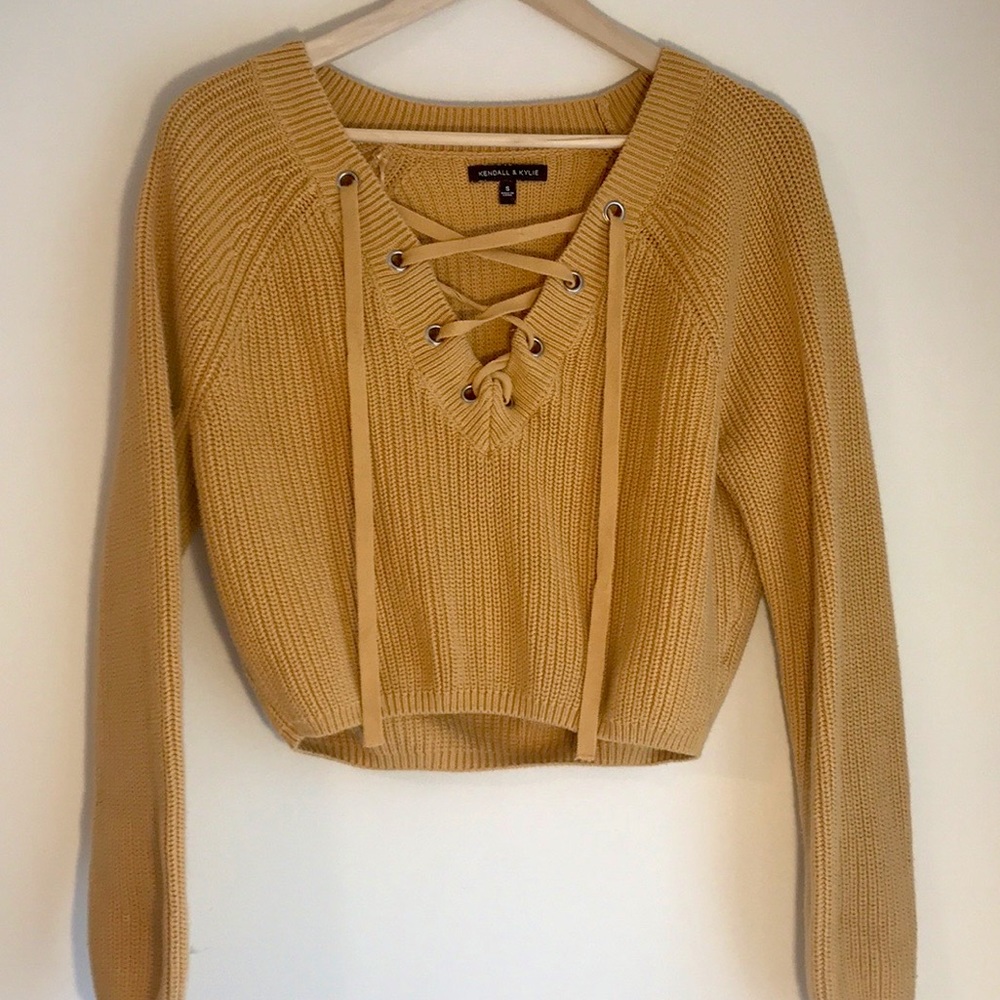 Kendall & Kylie Cropped Sweater